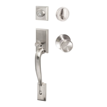 Sure-Loc Hardware Sure-Loc Hardware Madison Handleset, Tulip Handleset Trim, Satin Nickel MA507-TL 15